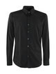 Slim fit men's shirt with long sleeves