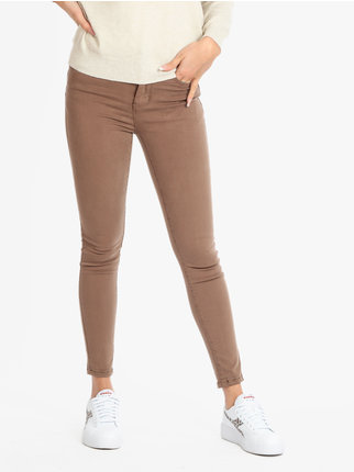 Slim fit trousers for women