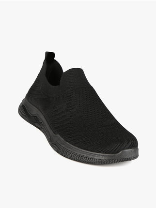 Slip-on sneakers in fabric for men