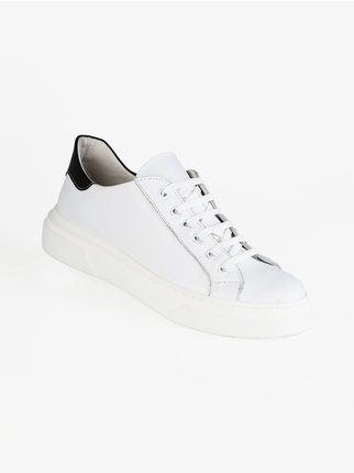 Sneakers basse in pelle donna
