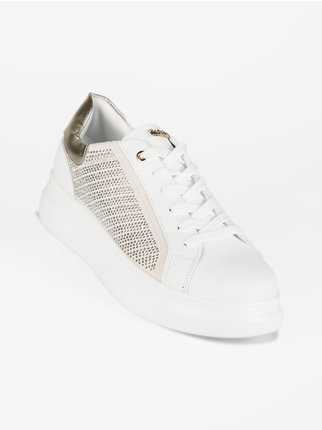 Sneakers donna con strass