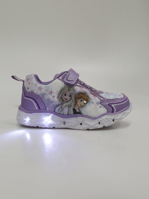 Sneakers for girls with lights