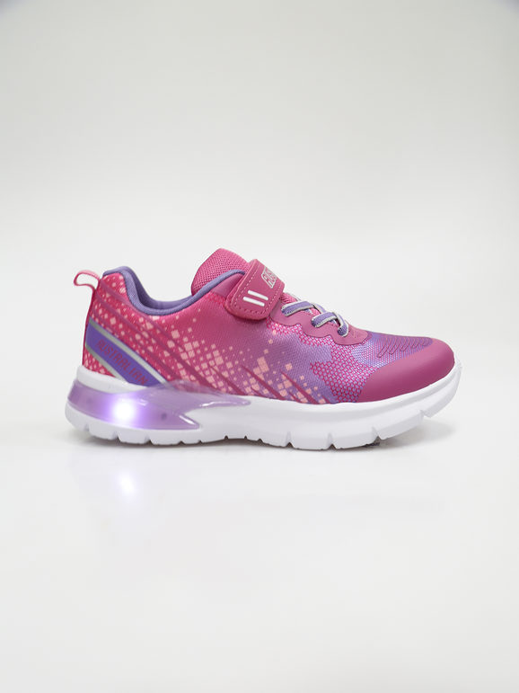 Sneakers for girls with lights