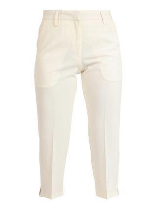 Solid color 3/4 pants for women