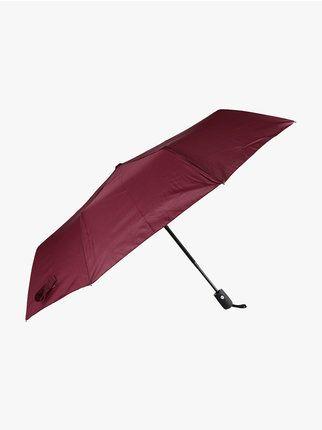 Solid color folding umbrella