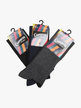 Solid color men's long socks. Pack of 3 pairs