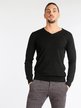 Solid color pullover for men