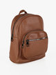 Solid color women's backpack
