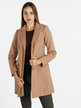 Solid color women's coat