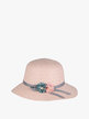 sombrero de paja niña