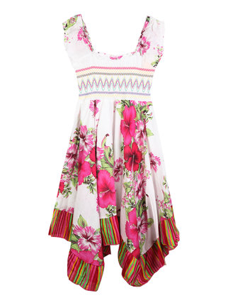 Sommerkleid aus Baumwolle für Mädchen