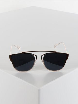 Sonnenbrille mit Spiegeleffekt