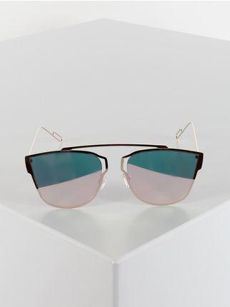 Sonnenbrille mit Spiegeleffekt