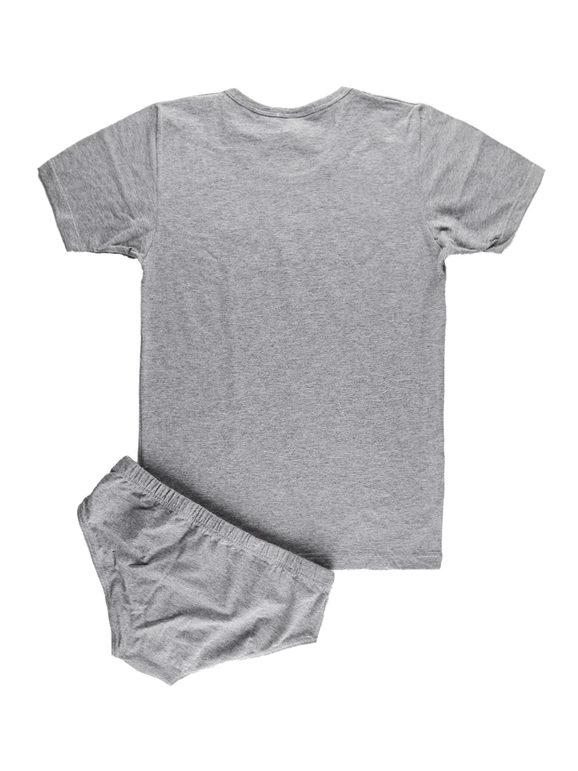Sous-vêtement enfant coordonné chemise + slip