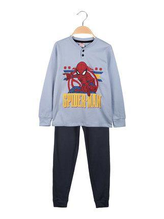 Spider Man long pajamas in fleece cotton