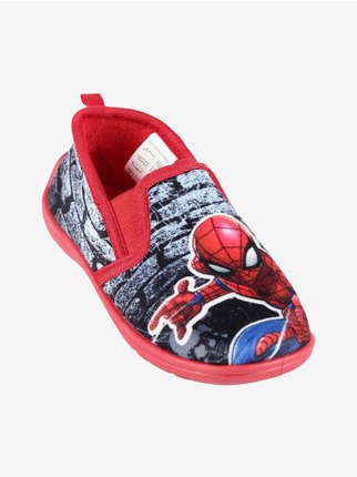 Spider Man pantofole alte chiuse da bambino