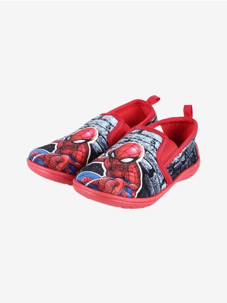 Spider Man pantofole alte chiuse da bambino