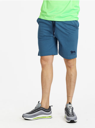 Sport Bermuda shorts in cotton with drawstring for men