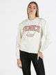 Sportliches Damen-Sweatshirt mit Rundhalsausschnitt und Schriftzug
