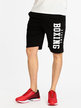 Sports bermudas for men with writing