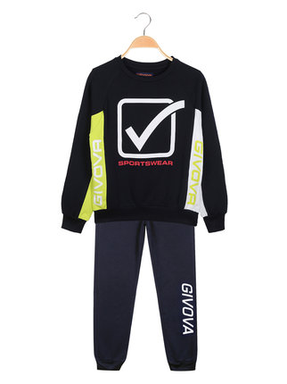 Sports suit with sweatshirt for boy