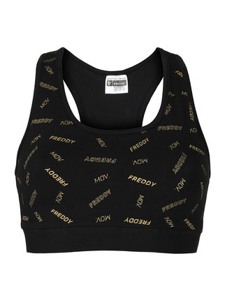 Sporty woman top with prints