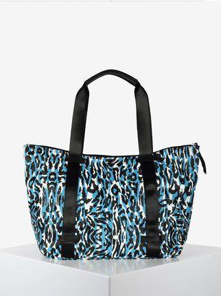 Spotted beach bag