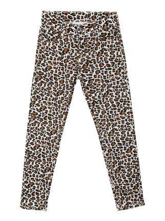 Spotted pants for girls