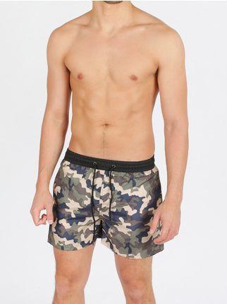 Spotted swim shorts