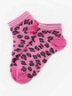 Spotted women's short socks