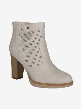 Spring women's ankle boots with heels