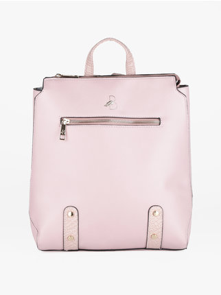 Squared women's backpack