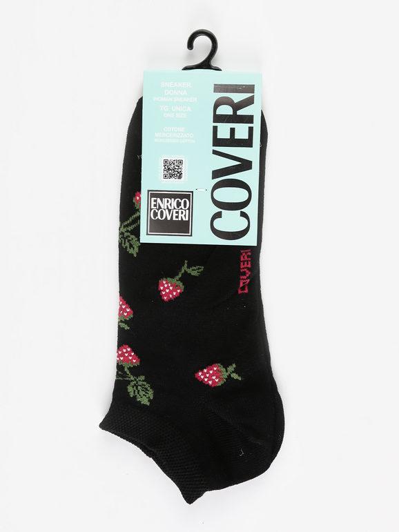Strawberry women's foot protection socks