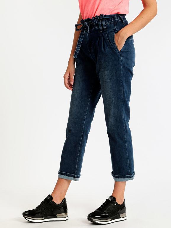 Stretch baggy jeans