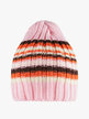 Striped knit hat