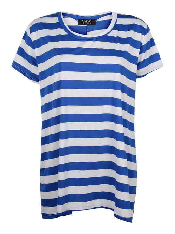 Striped patterned T-shirt
