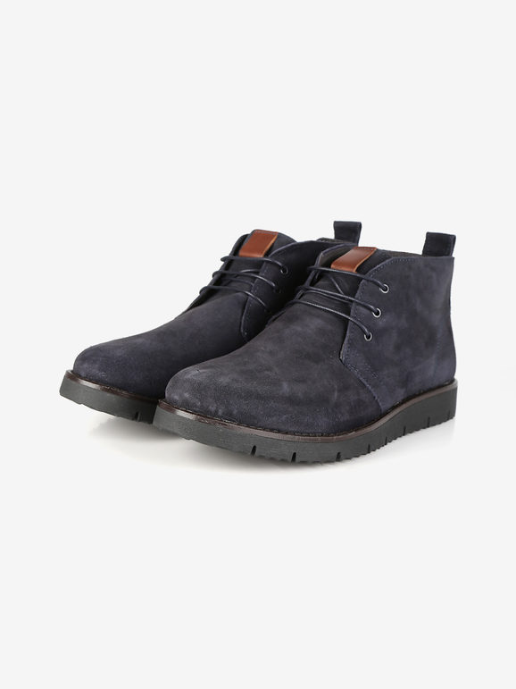 Suede ankle boots for men