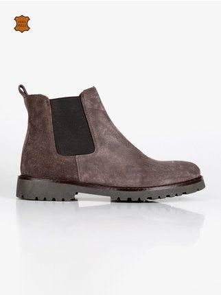 Suede chelsea boots