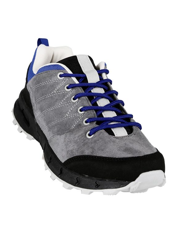 Suede men's trekking shoes