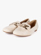 Suede moccasins for women