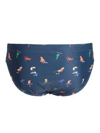 Swim briefs with drawings print