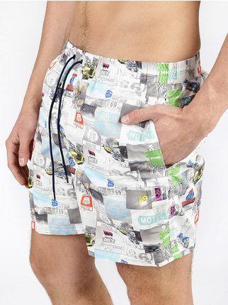 Swim shorts with prints