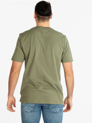 T-shirt à manches courtes pour hommes avec lettrage
