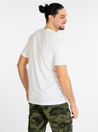 T-shirt à manches courtes pour hommes avec lettrage