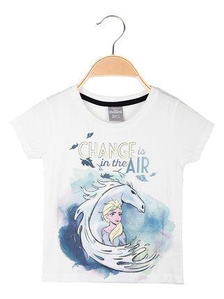 T-shirt bambina in cotone con stampa