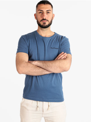 T-shirt en coton à manches courtes pour homme