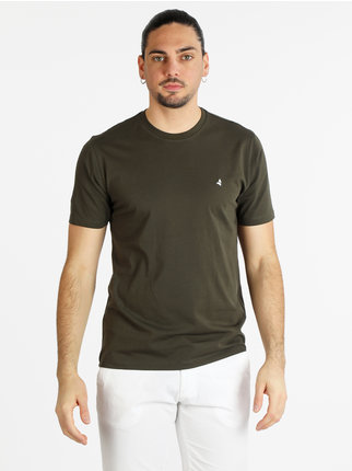 T-shirt en coton à manches courtes pour homme