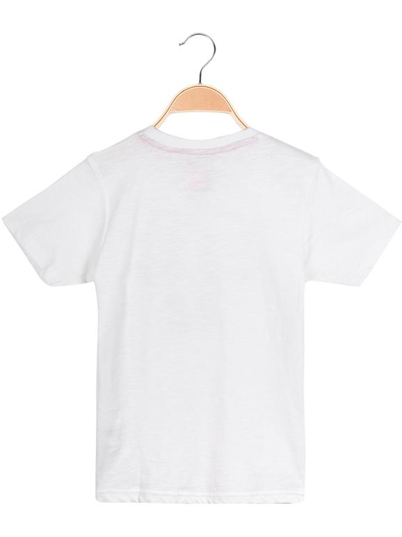 T-shirt en coton imprimé