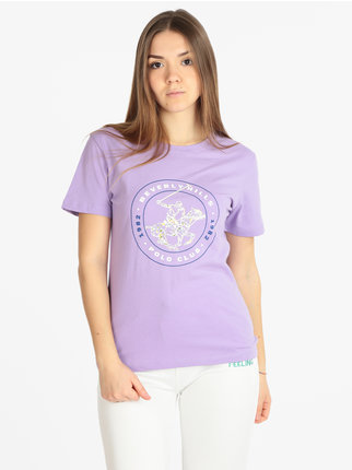 T-shirt femme avec logo imprimé