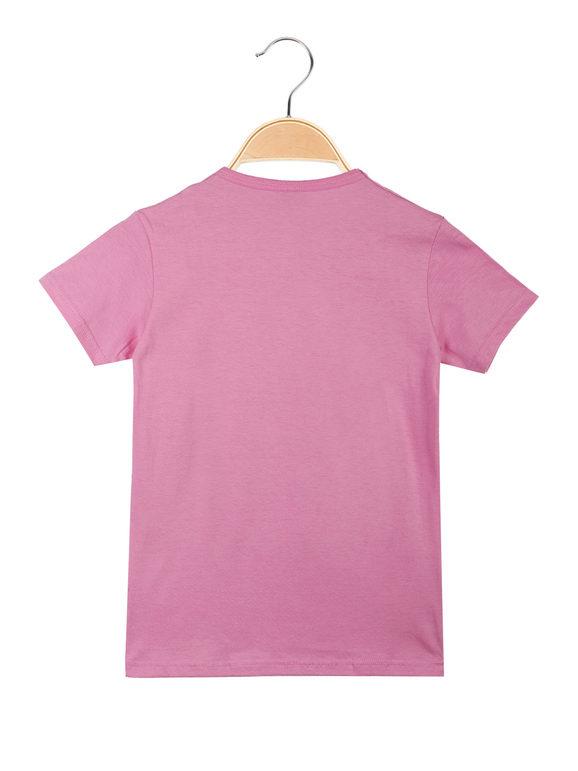 T-Shirt für Mädchen aus Baumwolle mit Aufdruck